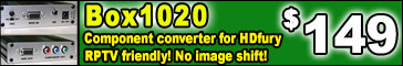Component converter for the HDfury. Add HDMI to your component input TV!