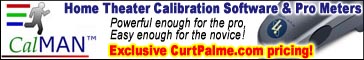 CalMAN home theater calibration software and pro meters at CurtPalme.com exclusive pricing!